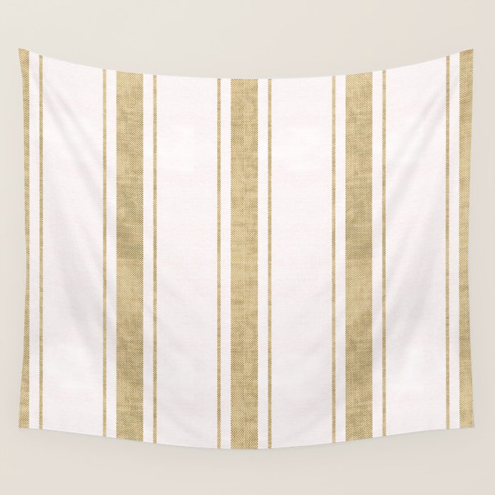 AEGEAN JUTE STRIPE Wall Tapestry Gallery Image 1