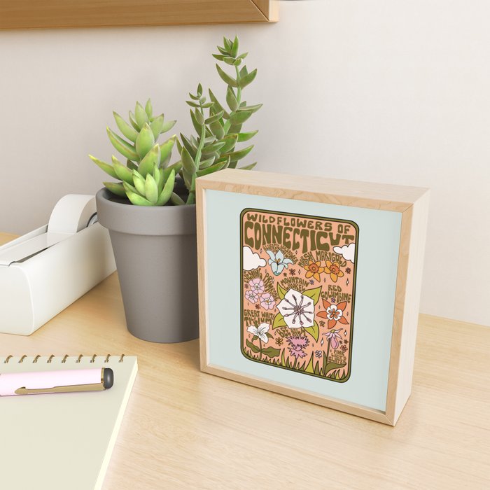 Connecticut Wildflowers Mini Art Print Gallery Image 2