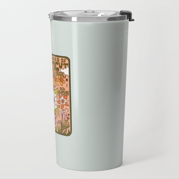 Connecticut Wildflowers Travel Mug Gallery Image 2