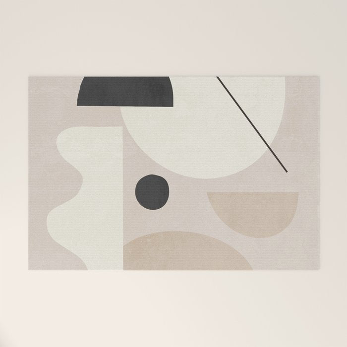 Abstract Minimal Shapes 25 Welcome Mat Gallery Image 1