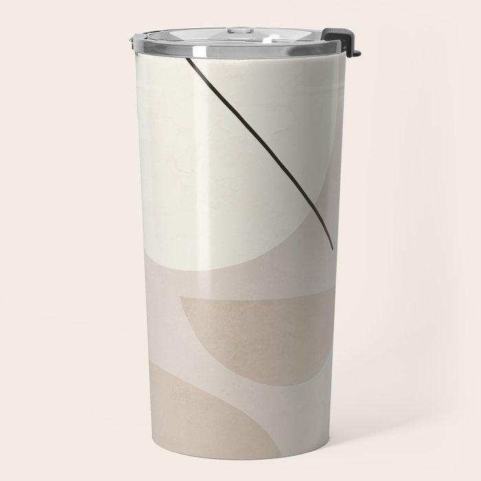Abstract Minimal Shapes 25 Travel Mug Gallery Image 2