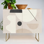 Abstract Minimal Shapes 25 Credenza Gallery Image 1