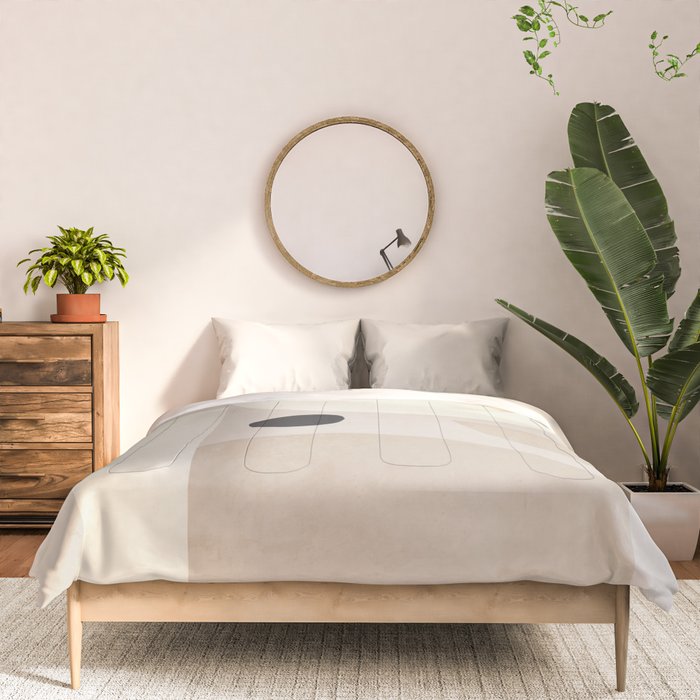 Abstract Minimal Shapes 25 Comforter Gallery Image 3