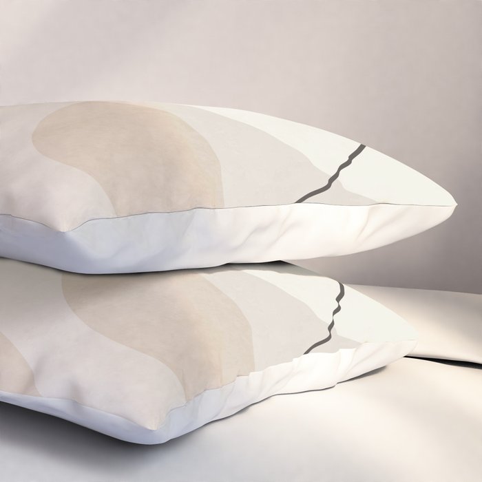 Abstract Minimal Shapes 25 Pillow Sham Gallery Image 3