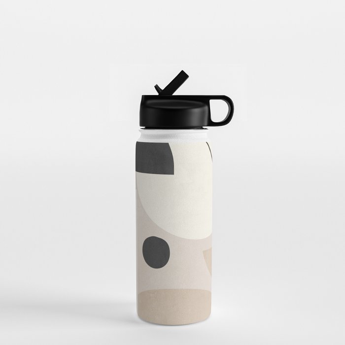 Abstract Minimal Shapes 25 Water Bottle Gallery Image 1