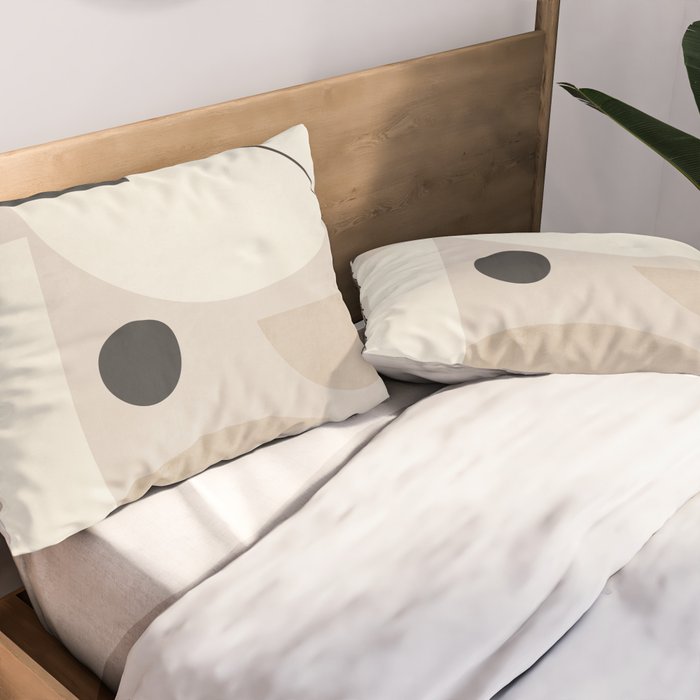 Abstract Minimal Shapes 25 Pillow Sham Gallery Image 2