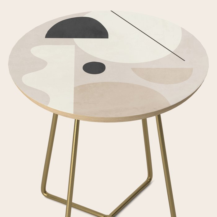 Abstract Minimal Shapes 25 Side Table Gallery Image 2