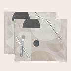 Abstract Minimal Shapes 25 Placemat Gallery Image 1