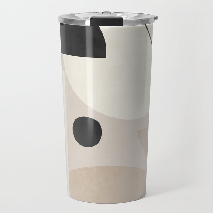 Abstract Minimal Shapes 25 Travel Mug Gallery Image 1