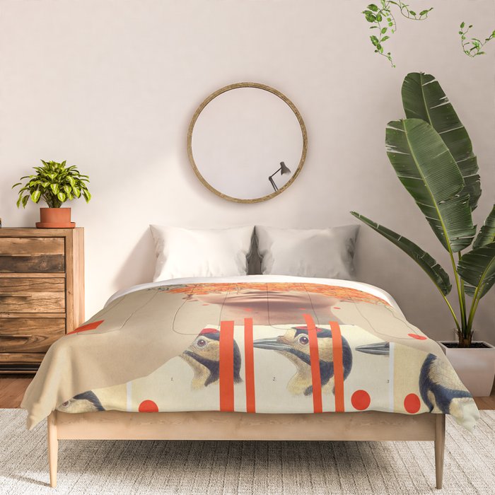Bird Flight in Autumn Comforter Gallery Image 3