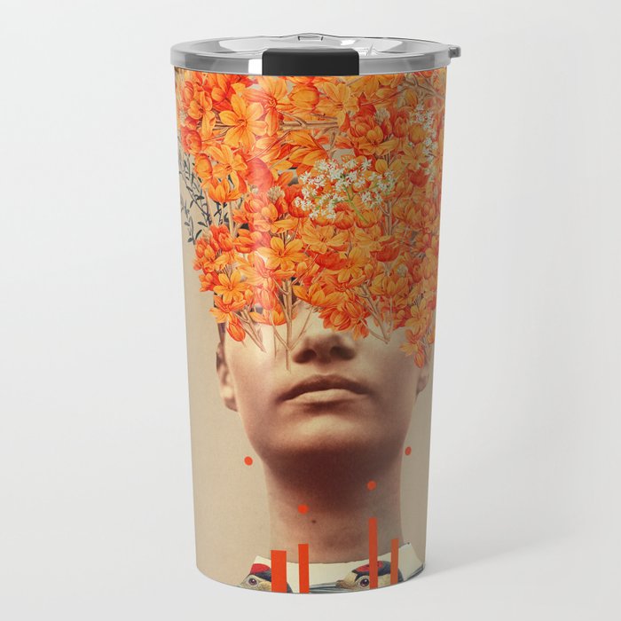 Bird Flight in Autumn Travel Mug Gallery Image 1