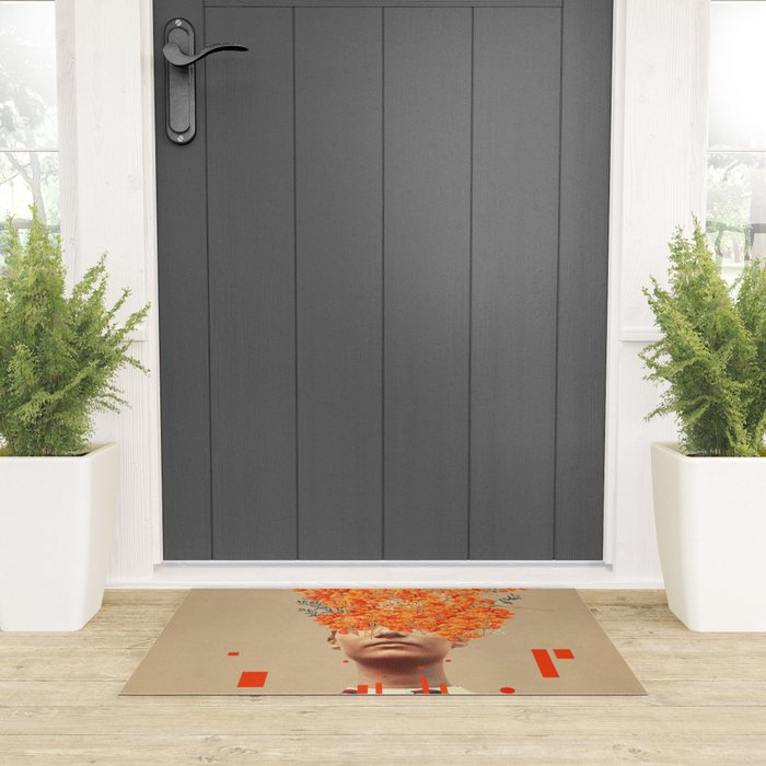 Bird Flight in Autumn Welcome Mat Gallery Image 3