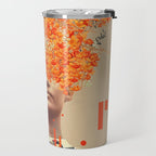 Bird Flight in Autumn Travel Mug Gallery Image 2