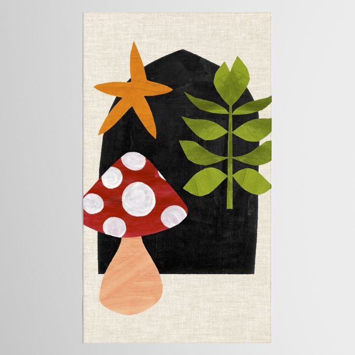 Magic Forest Mushroom Tablecloth Gallery Image 2
