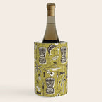 Tropical Tiki Green Wine Chiller Gallery Image 1