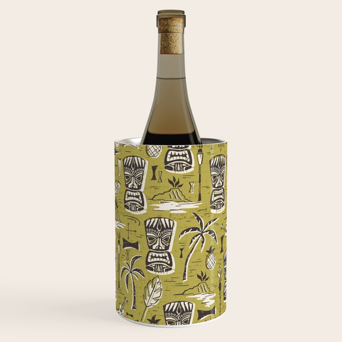 Tropical Tiki Green Wine Chiller Gallery Image 3