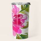 bold peonies N.o 4 Travel Mug Gallery Image 2