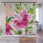 bold peonies N.o 4 Wall Mural Gallery Image 1
