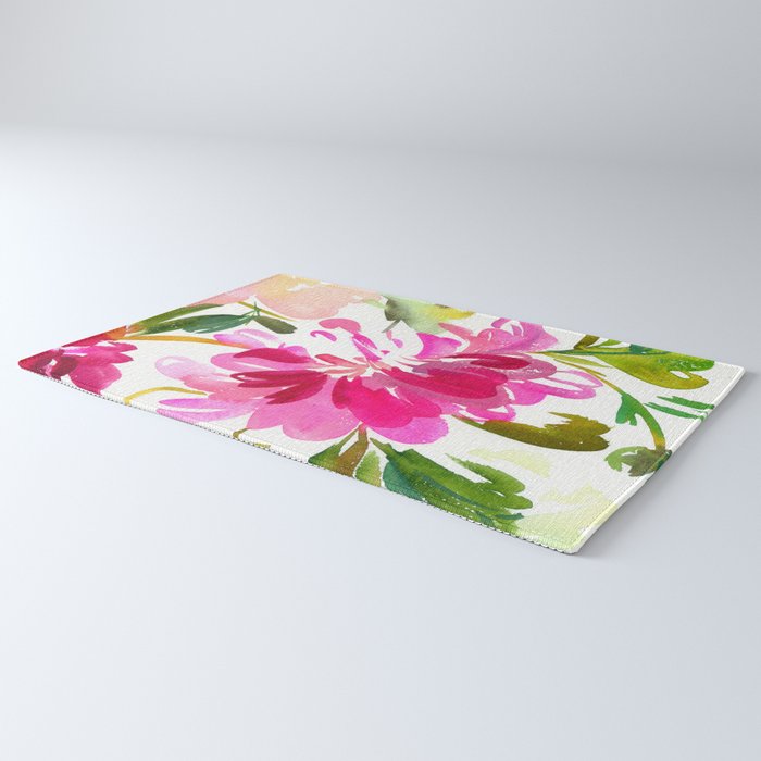 bold peonies N.o 4 Rug Gallery Image 3