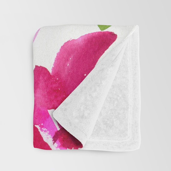 bold peonies N.o 4 Throw Blanket Gallery Image 3