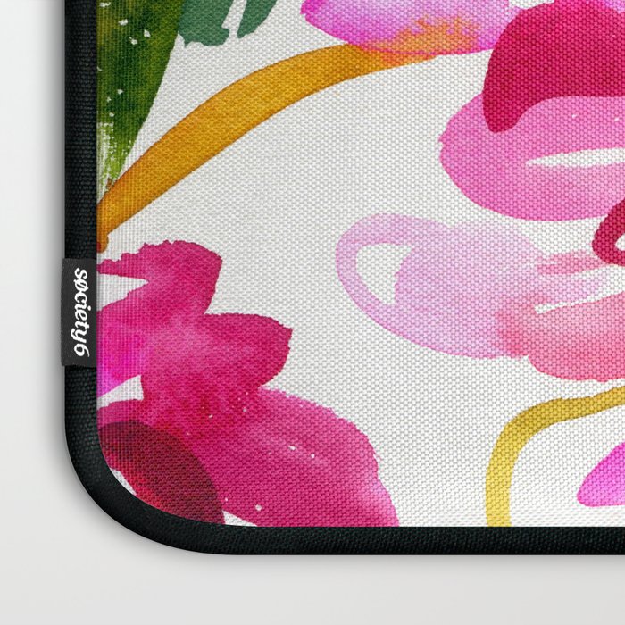 bold peonies N.o 4 Laptop Sleeve Gallery Image 3