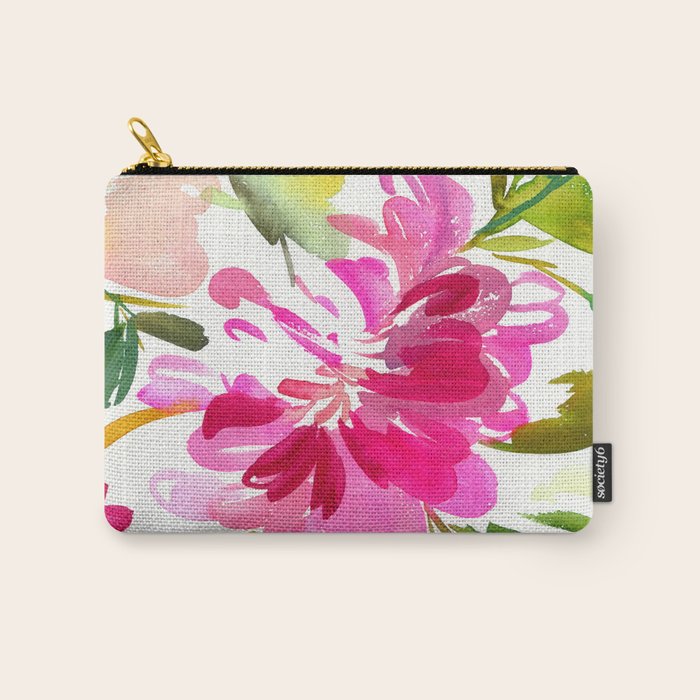 bold peonies N.o 4 Carry All Pouch Gallery Image 1