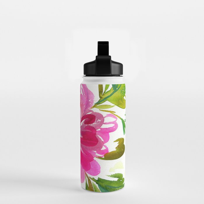 bold peonies N.o 4 Water Bottle Gallery Image 2