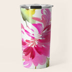 bold peonies N.o 4 Travel Mug Gallery Image 1