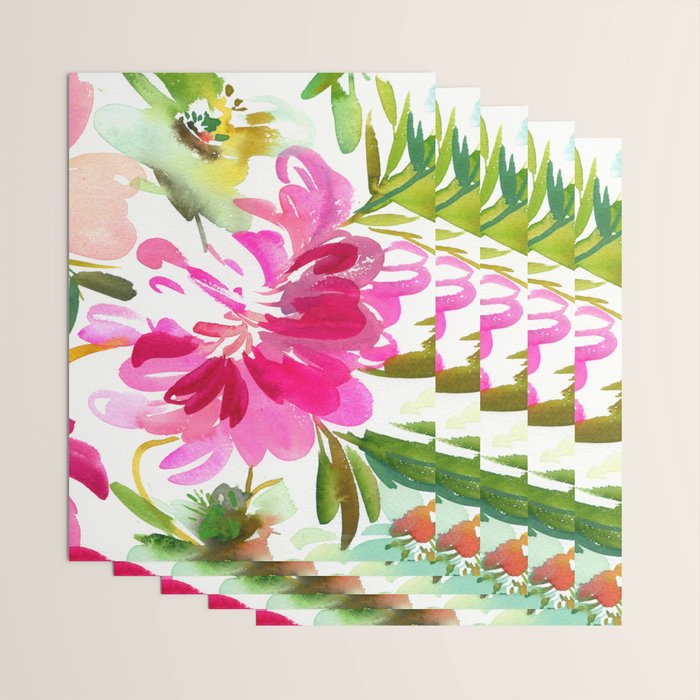 bold peonies N.o 4 Wrapping Paper Gallery Image 3