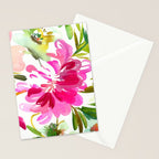 bold peonies N.o 4 Stationery Card Gallery Image 2