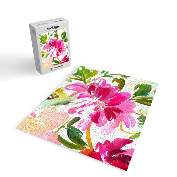 bold peonies N.o 4 Jigsaw Puzzle Gallery Image 2