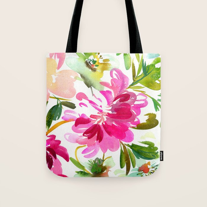 bold peonies N.o 4 Tote Bag Gallery Image 1