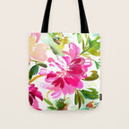 bold peonies N.o 4 Tote Bag Gallery Image 1