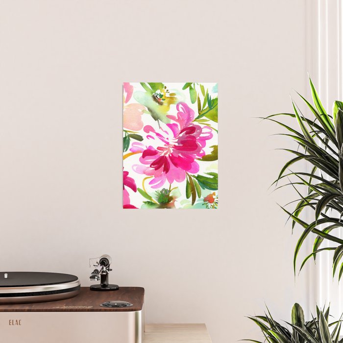 bold peonies N.o 4 Poster Gallery Image 2