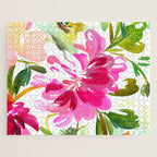 bold peonies N.o 4 Jigsaw Puzzle Gallery Image 1