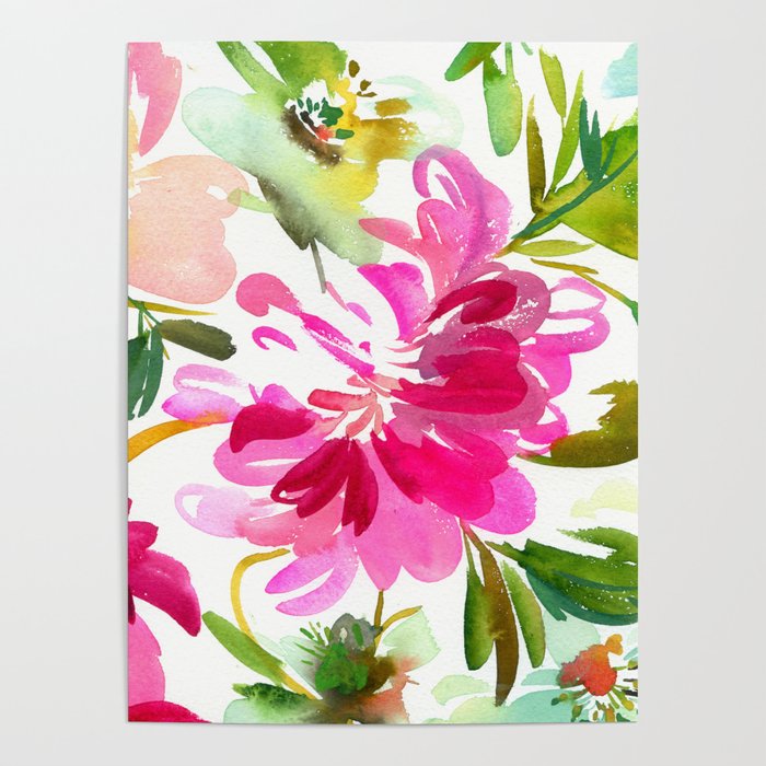 bold peonies N.o 4 Poster Gallery Image 4