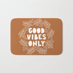 Good Vibes Only | Copper Bath Mat Gallery Image 1