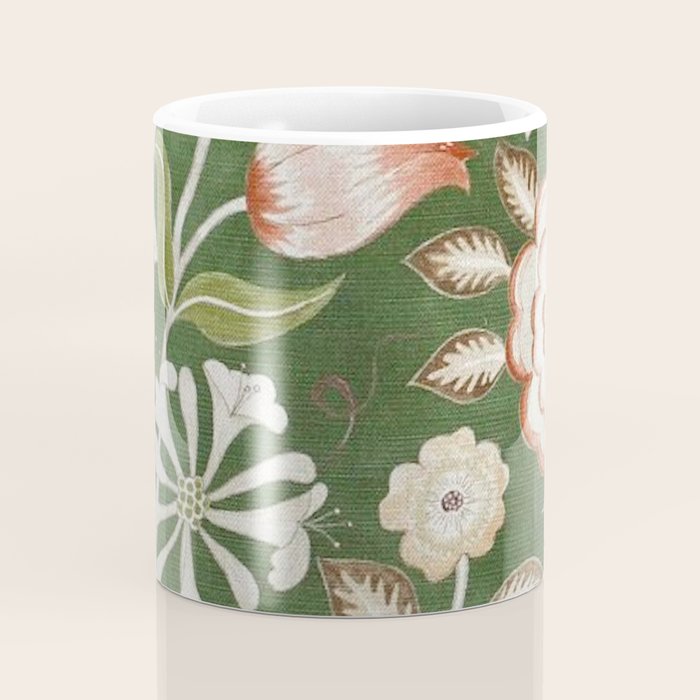 William Morris Wilhelmina Orkney Floral Coffee Mug Gallery Image 4