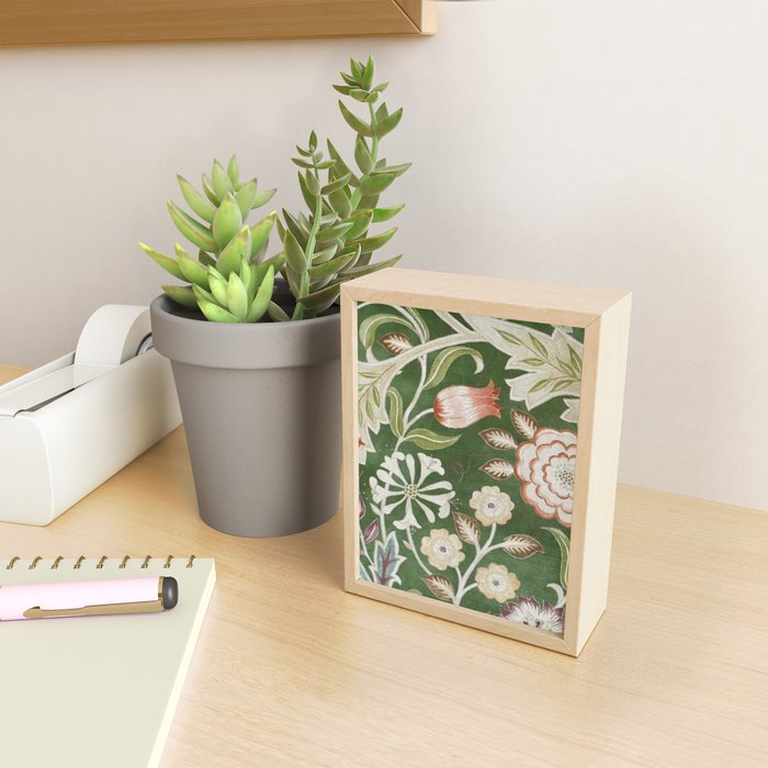 William Morris Wilhelmina Orkney Floral Mini Art Print Gallery Image 2