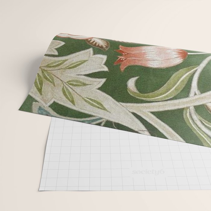 William Morris Wilhelmina Orkney Floral Wrapping Paper Gallery Image 2
