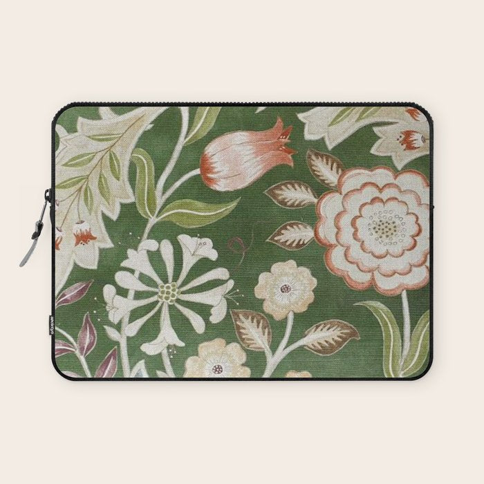William Morris Wilhelmina Orkney Floral Laptop Sleeve Gallery Image 1