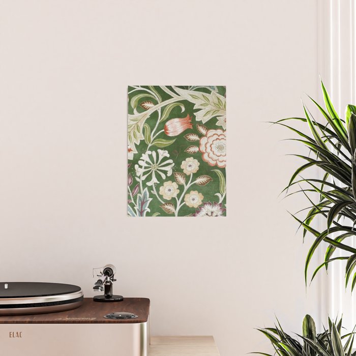 William Morris Wilhelmina Orkney Floral Poster Gallery Image 2