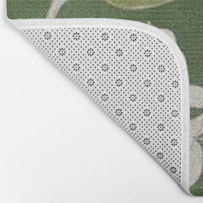 William Morris Wilhelmina Orkney Floral Bath Mat Gallery Image 2