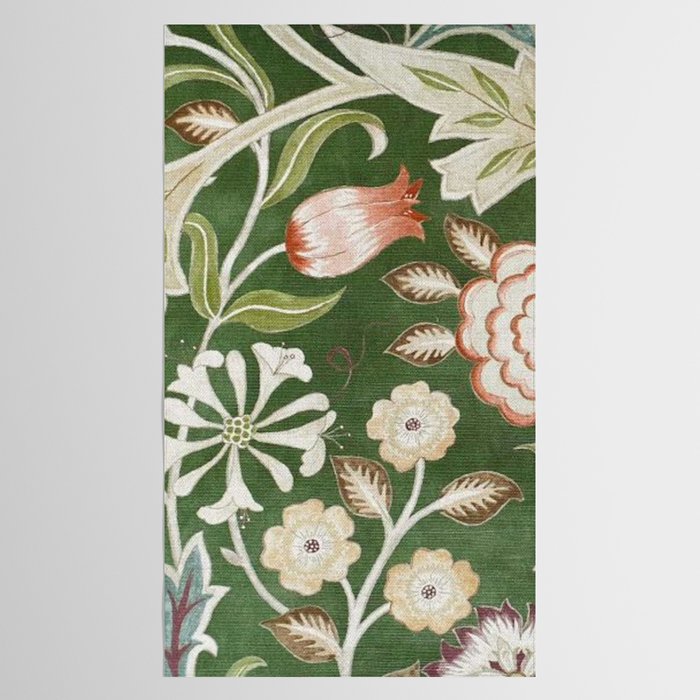 William Morris Wilhelmina Orkney Floral Tablecloth Gallery Image 2