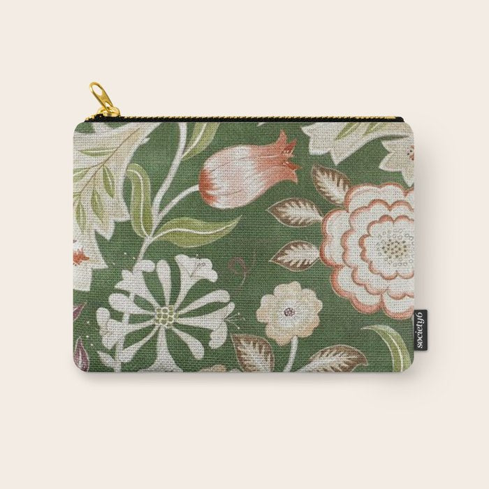 William Morris Wilhelmina Orkney Floral Carry All Pouch Gallery Image 1