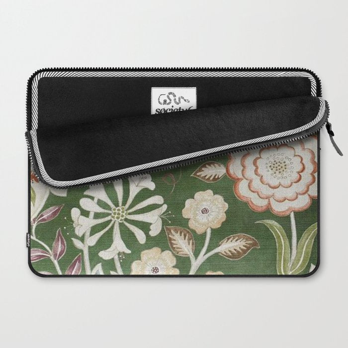 William Morris Wilhelmina Orkney Floral Laptop Sleeve Gallery Image 2
