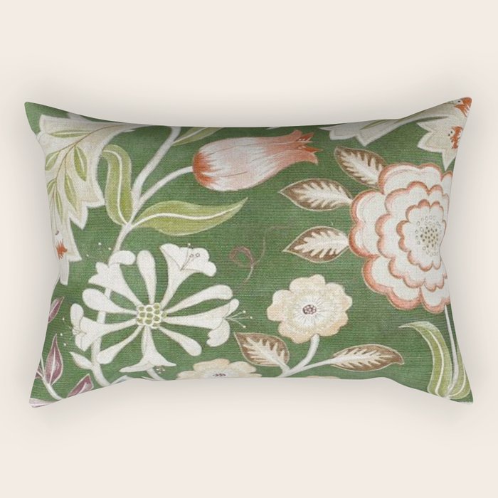 William Morris Wilhelmina Orkney Floral Rectangular Pillow Gallery Image 1
