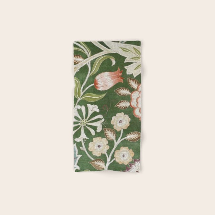 William Morris Wilhelmina Orkney Floral Bath Towel Gallery Image 1