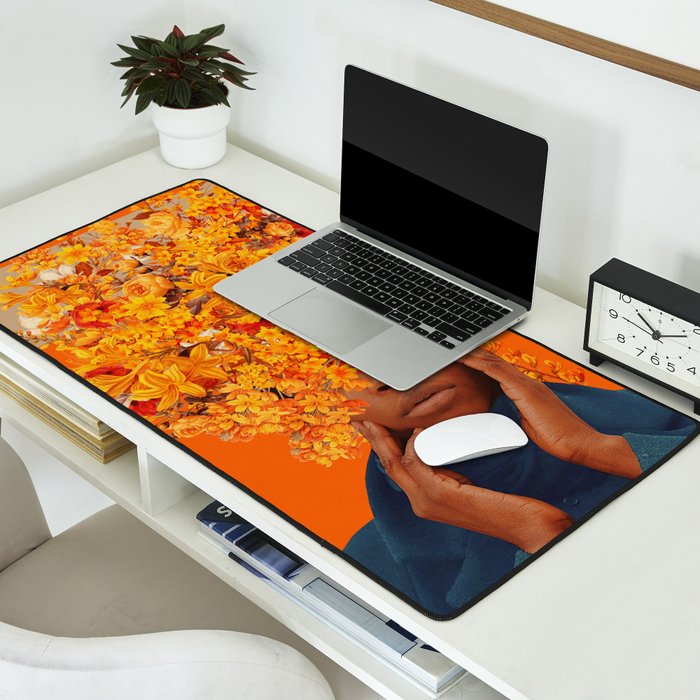 Blooming for You again and again Desk Mat Gallery Image 2
