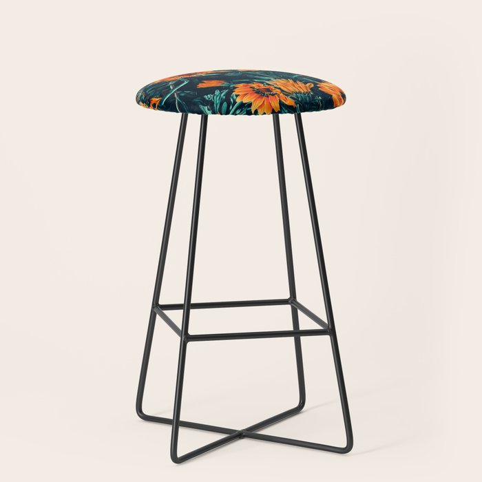 Summer Dreams - Gazania II Stool Gallery Image 1